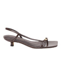 Fernando Kitten Heel Slingback Sandals