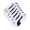 6 Pack 1/2 Terry Low Cut Socks