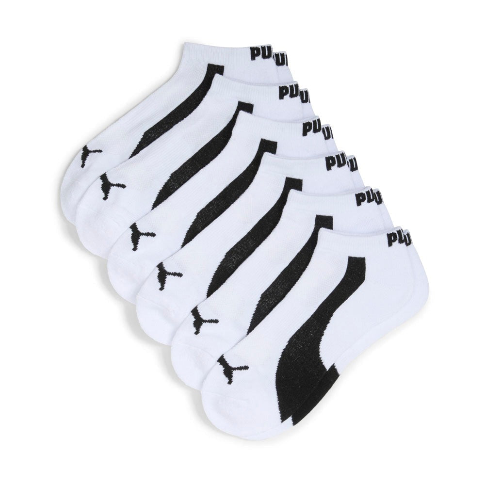 6 Pack 1/2 Terry Low Cut Socks