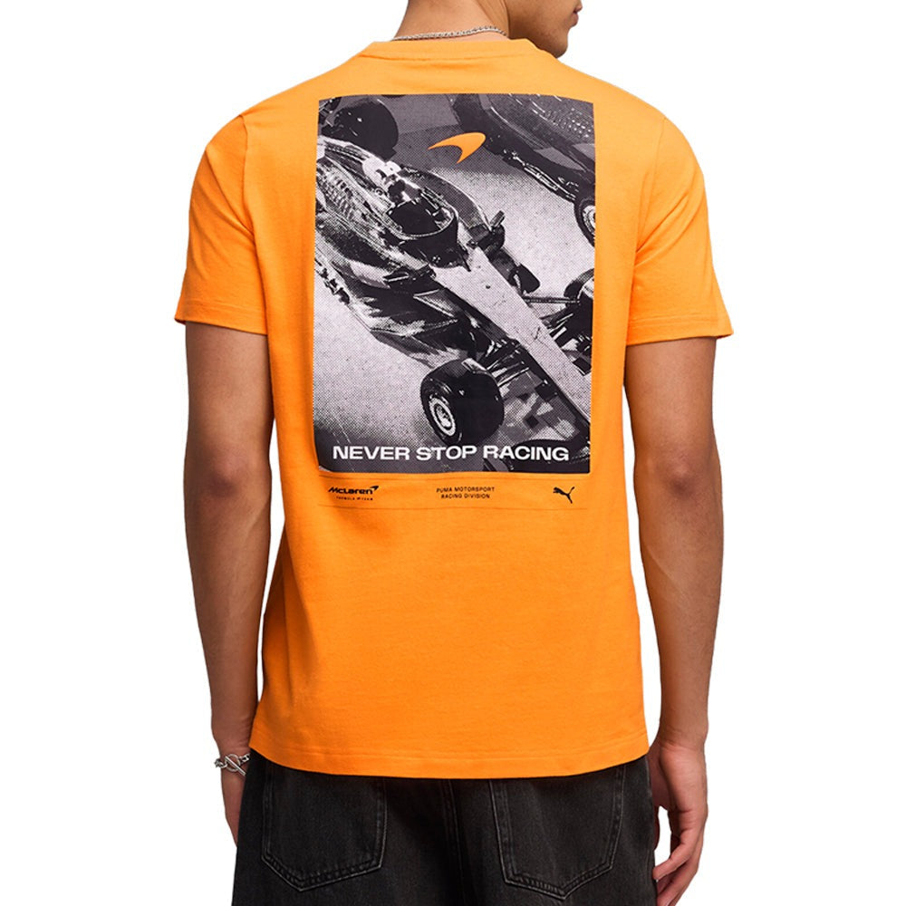 Mclaren Racing Graphic Crew Neck Short Sleeve T-Shirt