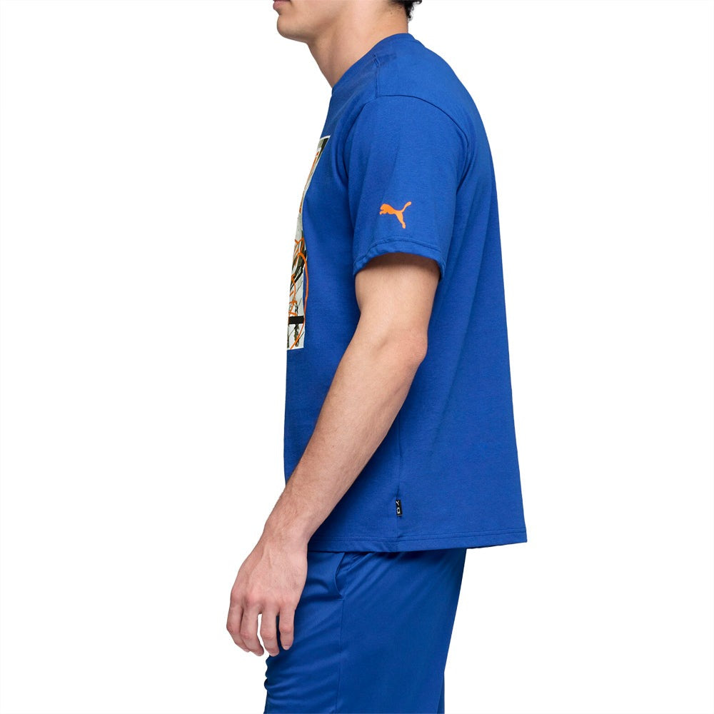 PUMA HOOPS X ENERGY Crew Neck Short Sleeve T-Shirt
