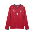 Portugal Crew Neck Long Sleeve Home Player Jersey Replica