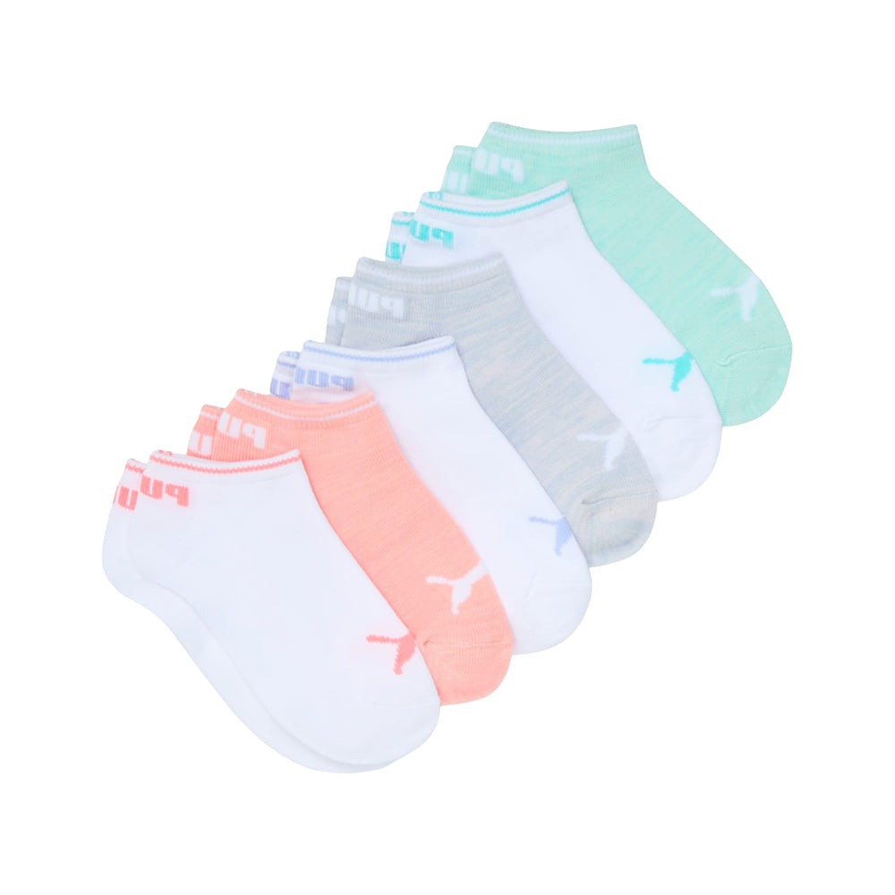 6 Pack Non Terry No Show Socks (Youth)