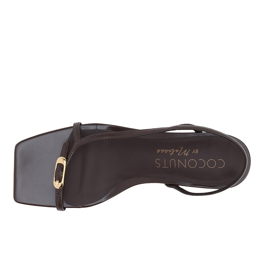 Fernando Kitten Heel Slingback Sandals