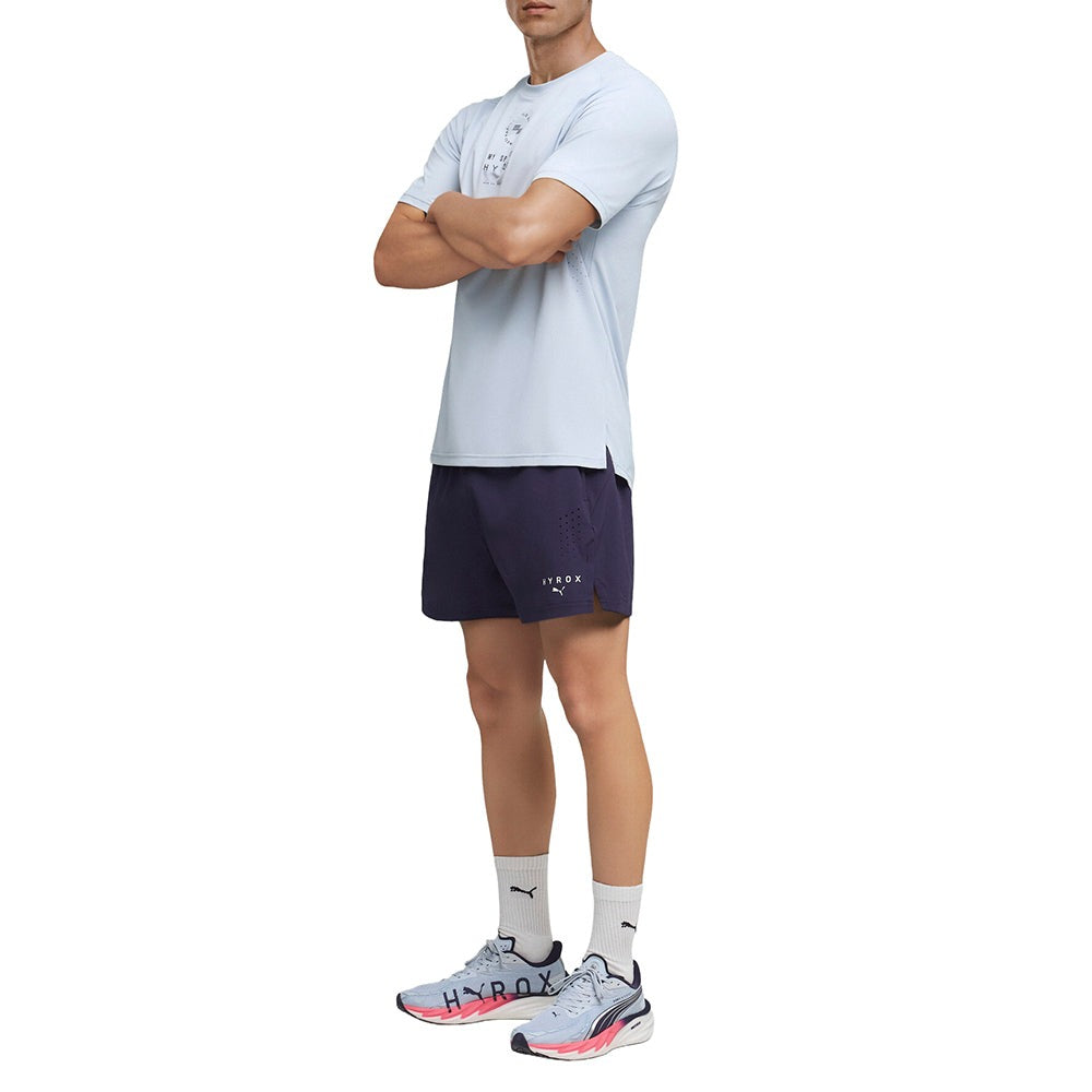 PUMA X HYROX DryElite Training Crew Neck Short Sleeve Athletic T-Shirt