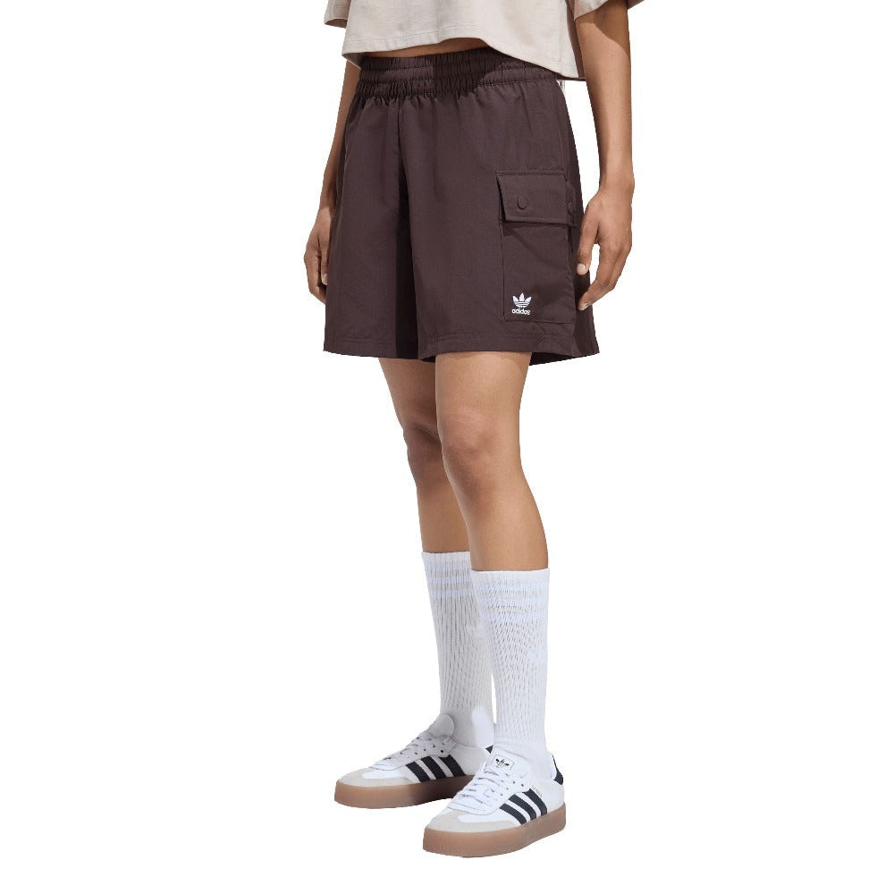 Essentials Woven High-Waist Cargo Shorts
