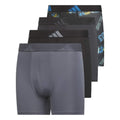 Microfiber Graphic 4-Pack Boxer Briefs Kids