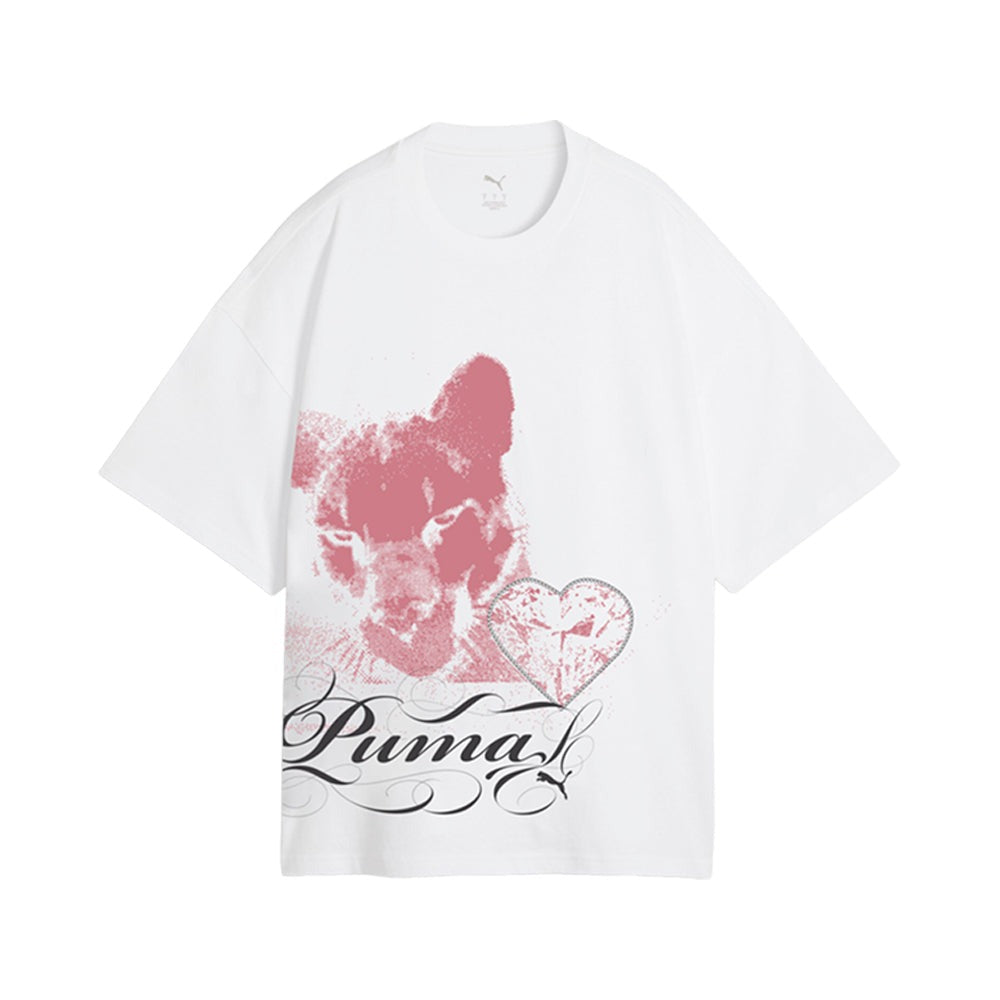 Street Glam Oversized Graphic T-Shirt