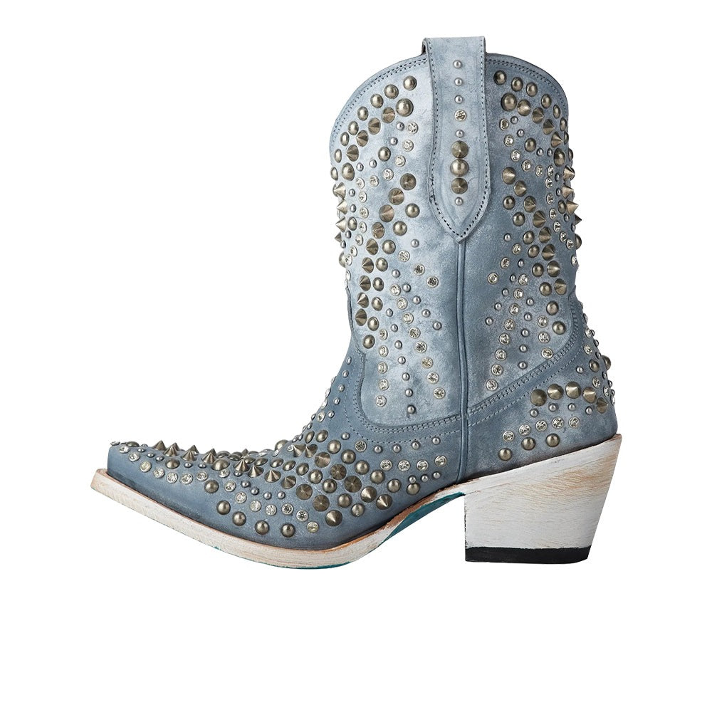 Dolly Studded Snip Toe Cowboy Booties
