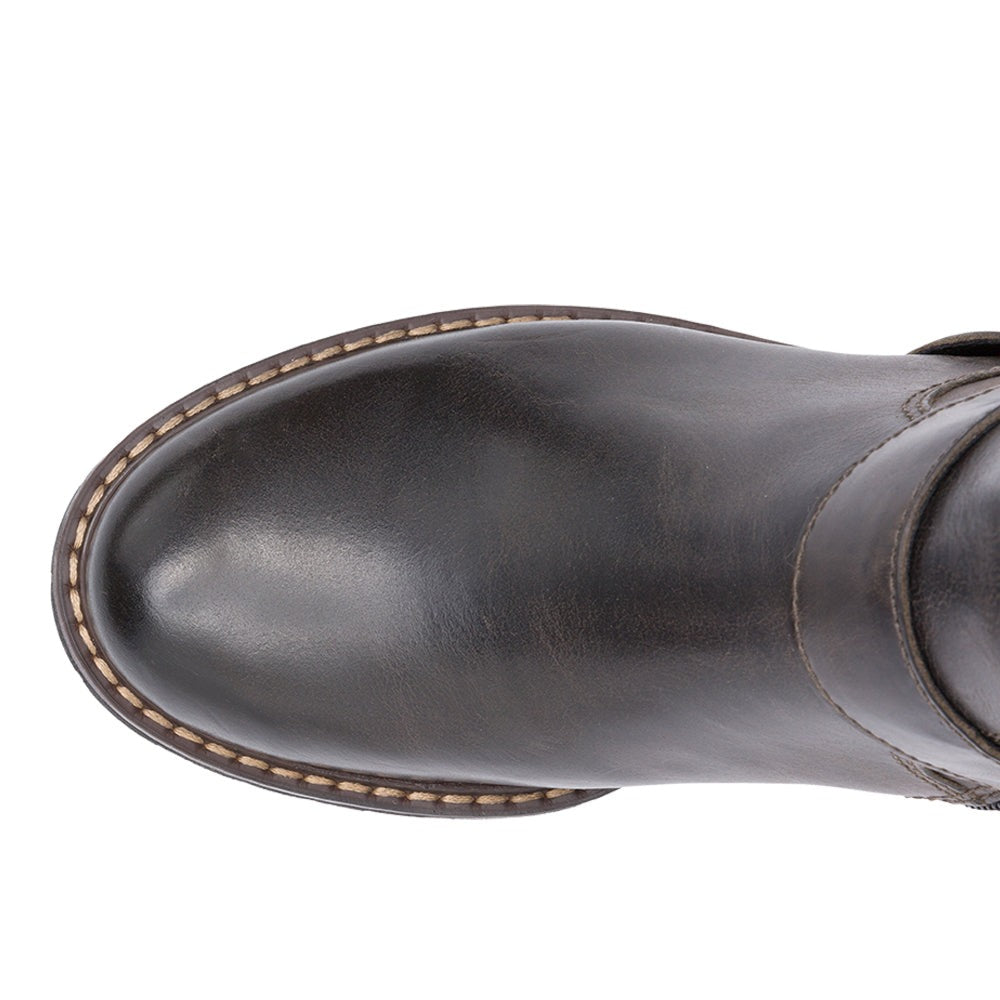 Maren Harness Round Toe Zippered Boots