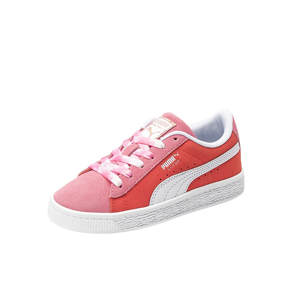 Suede Flower Child Slip On Sneaker (Youth)