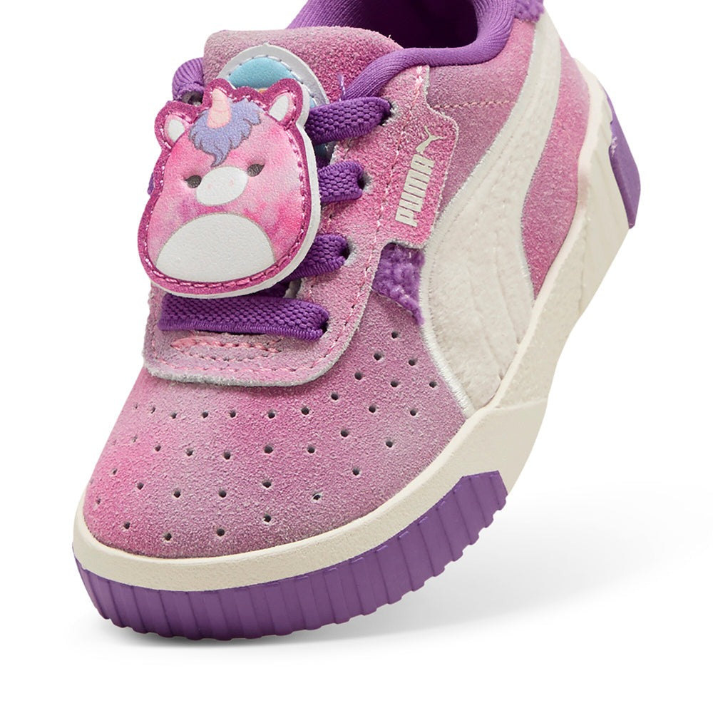 PUMA X SQUISHMALLOWS Cali Lola Perforated Lace Up Sneakers (Toddler)