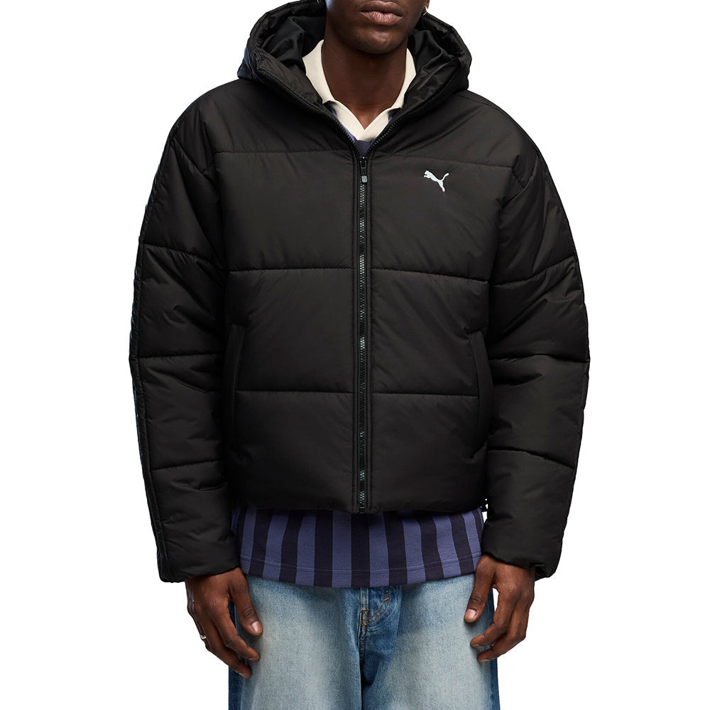 Essentials Relaxed Hooded Padded Jacket
