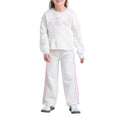 2-Piece Long Sleeve Peplum Waist Polo & Pant Set