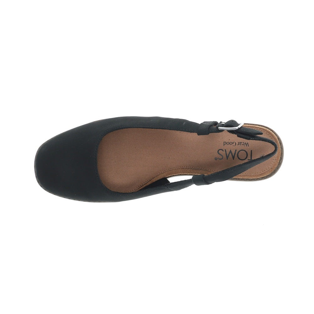 Jaclyn Square Toe Slingback Heels