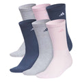 Athletic Cushioned 6-Pack Crew Socks