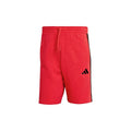 Essentials 3-Stripes Fleece Shorts