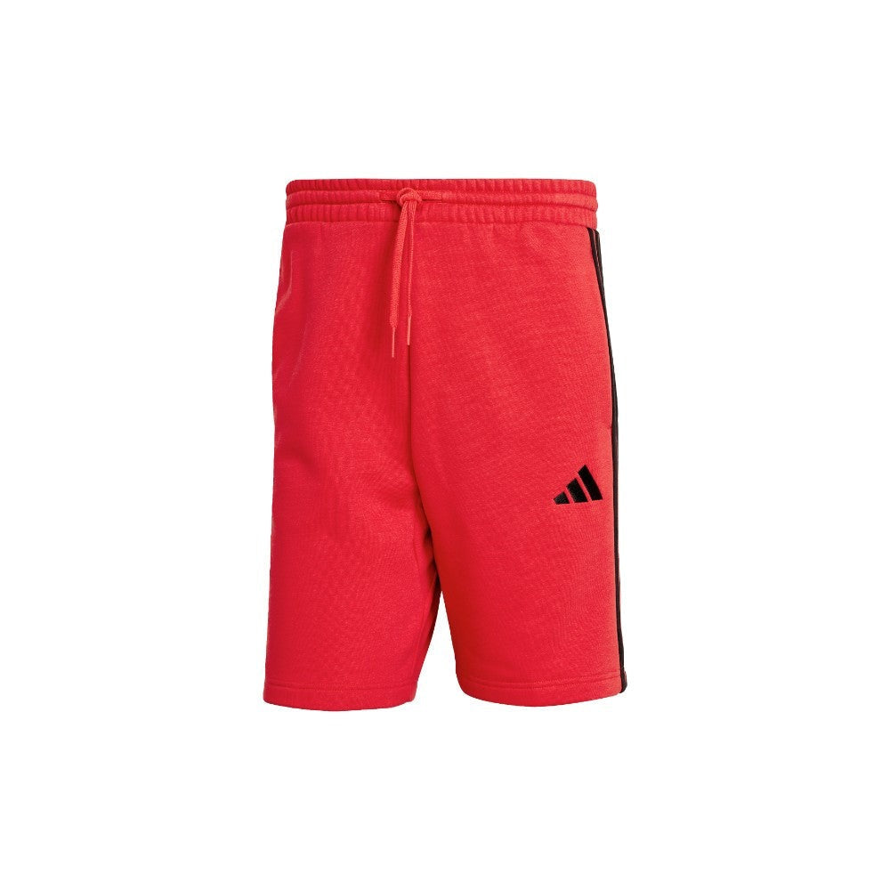 Essentials 3-Stripes Fleece Shorts