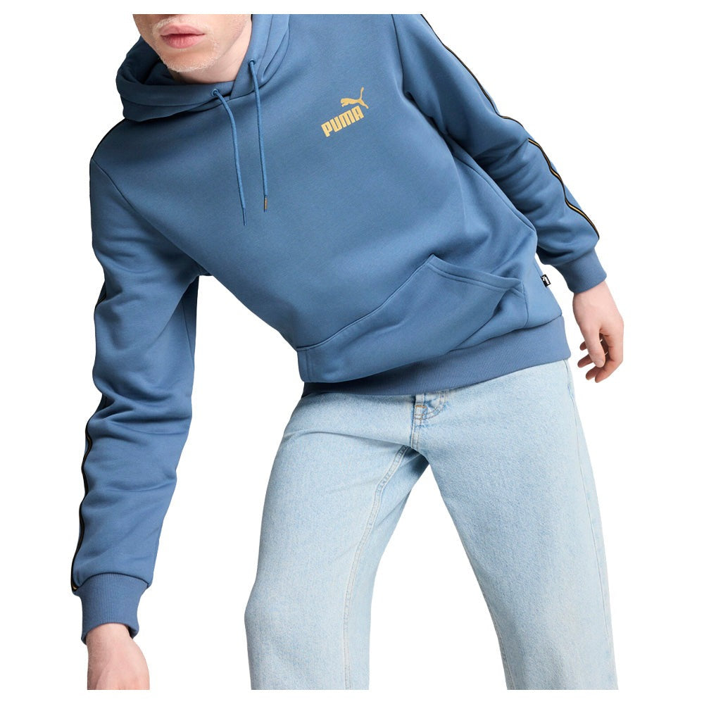 Essentials Tape Minimal Gold Pullover Hoodie