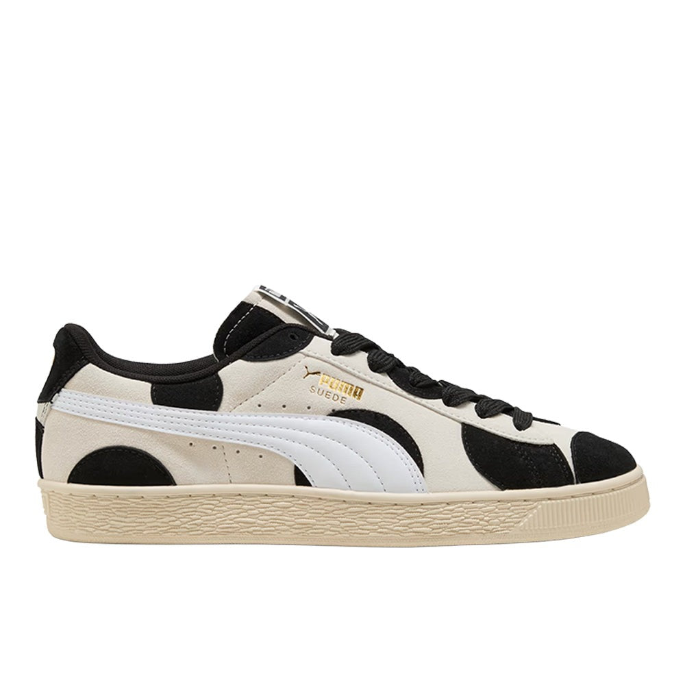 Suede Printed Sneakers