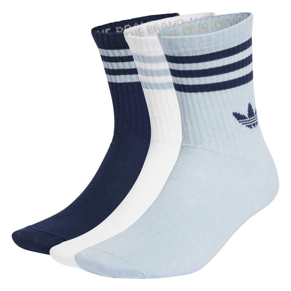 3-Stripes Crew Socks 3 Pairs