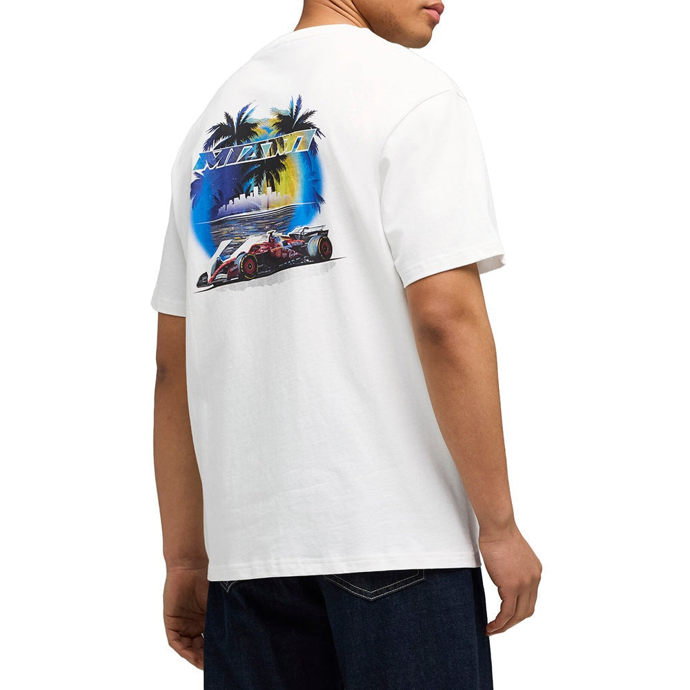 Scuderia Ferrari Miami Crew Neck Short Sleeve T-Shirt