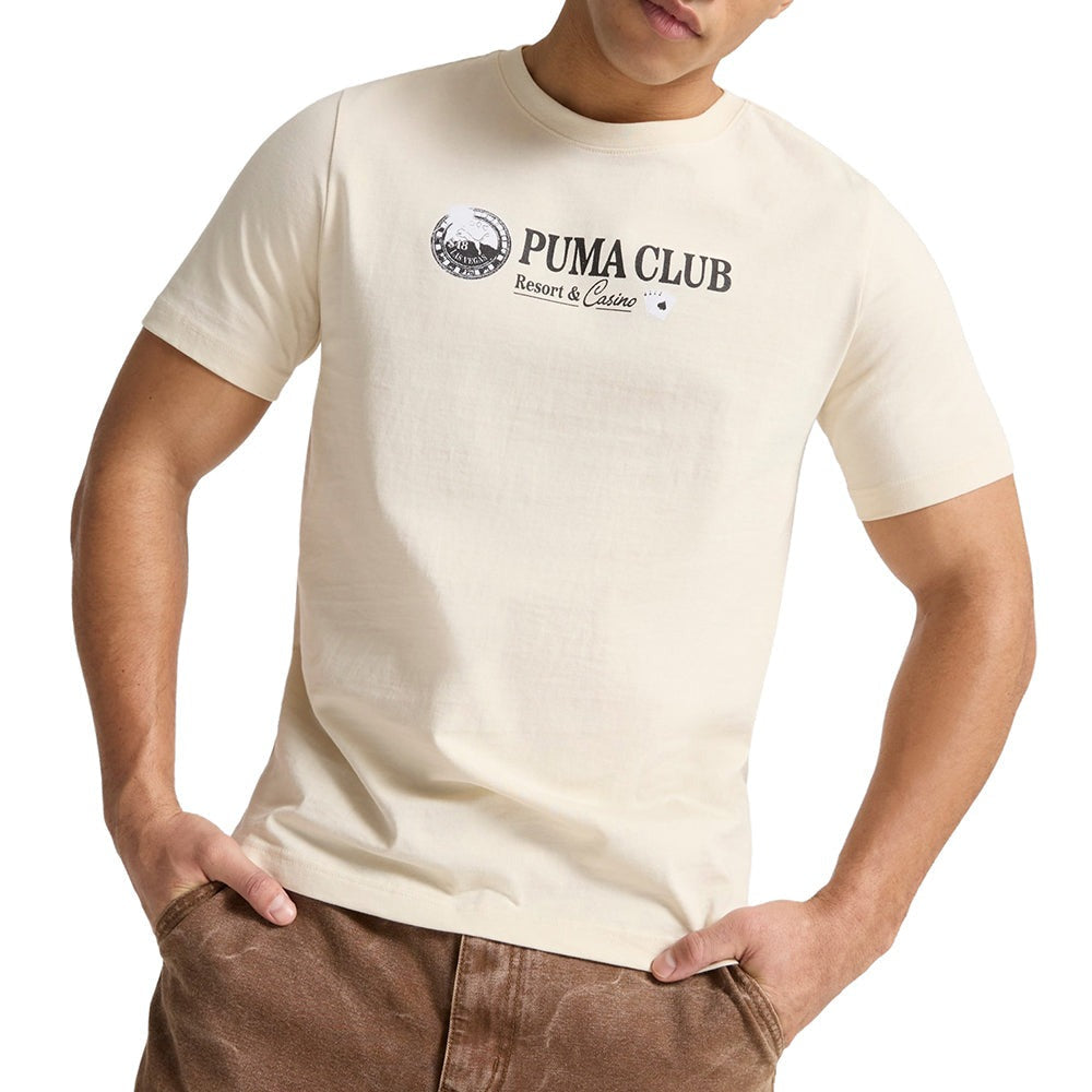Graphics LV Casino Graphic Crew Neck Short Sleeve T-Shirt
