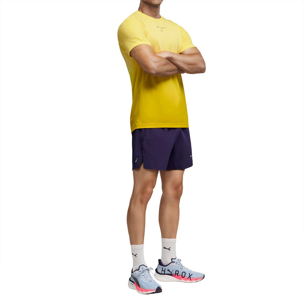 PUMA X HYROX Graphic Crew Neck Short Sleeve Athletic T-Shirt