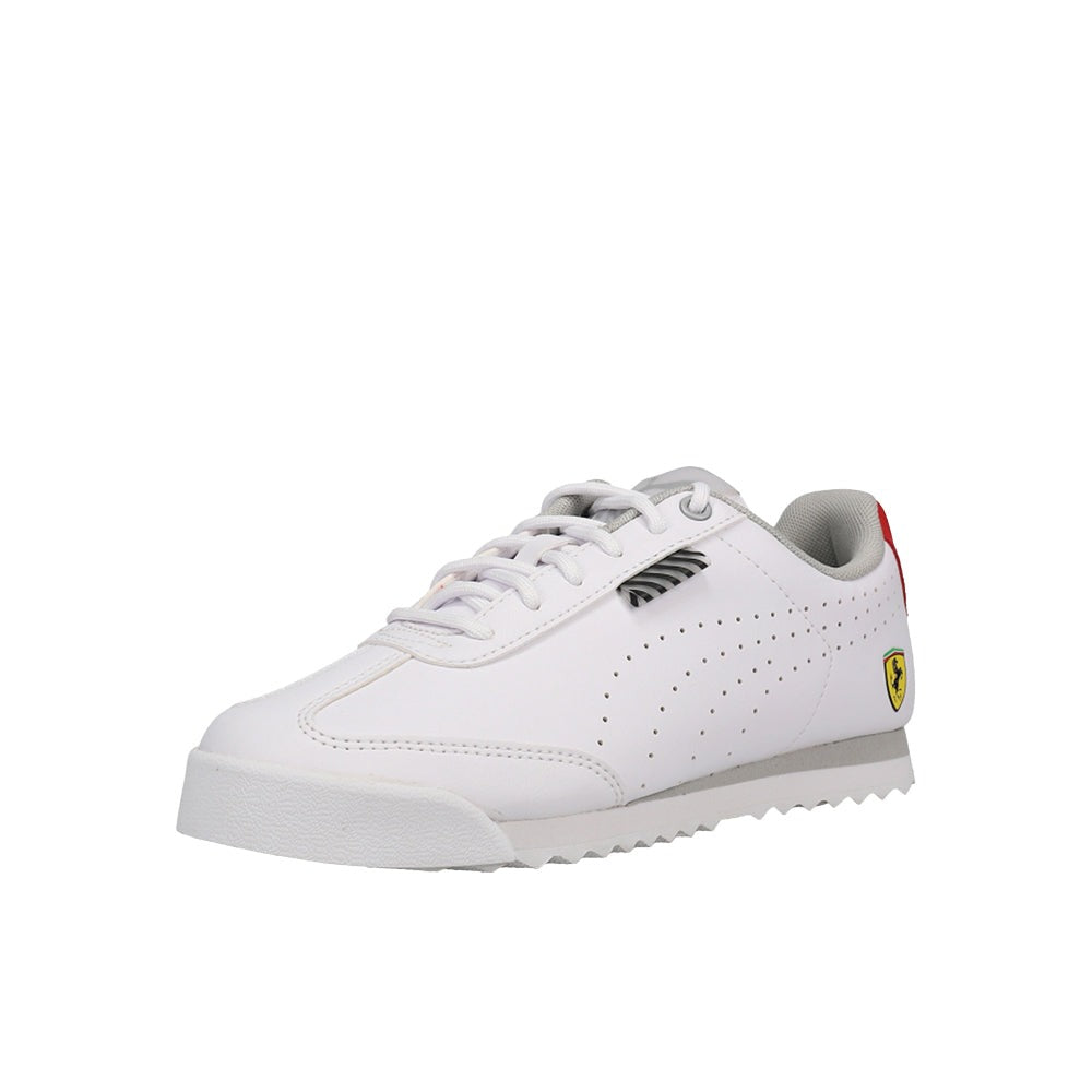 Scuderia Ferrari Roma Via Perforated Lace Up Sneakers (Youth)