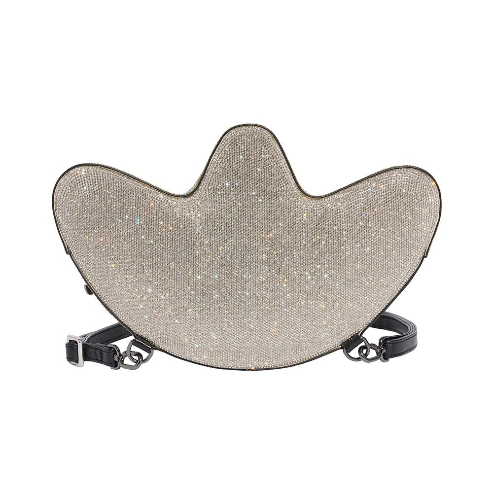 Trefoil Rhinestone Bag