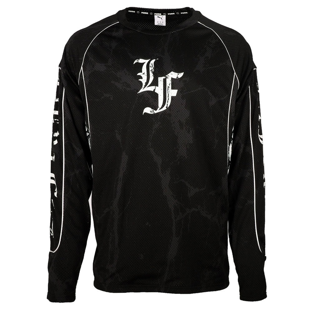 PUMA X LAFRANCE Hoops Written In Chrome Crew Neck Long Sleeve Pullover Shirt