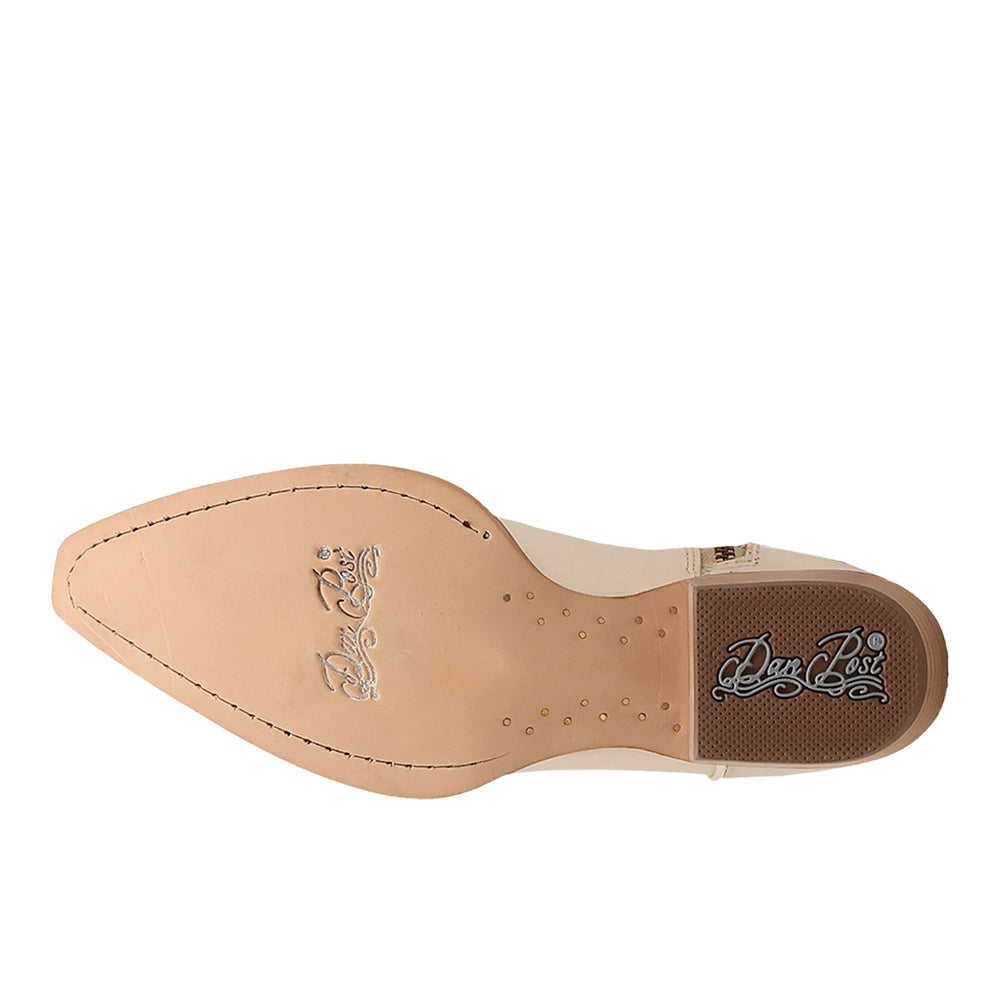 Heartland Leather Snip Toe Zippered Cowboy Boots