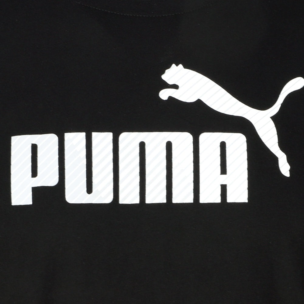 Linear Crew Neck Short Sleeve Big and Tall T-Shirt