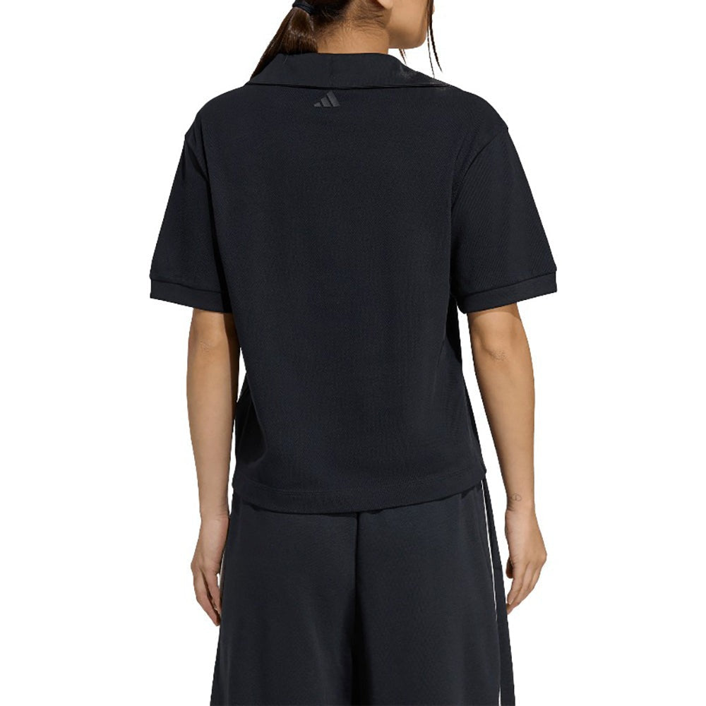 Seasonal Essentials Colorpop Polo with Embroidered Graphic