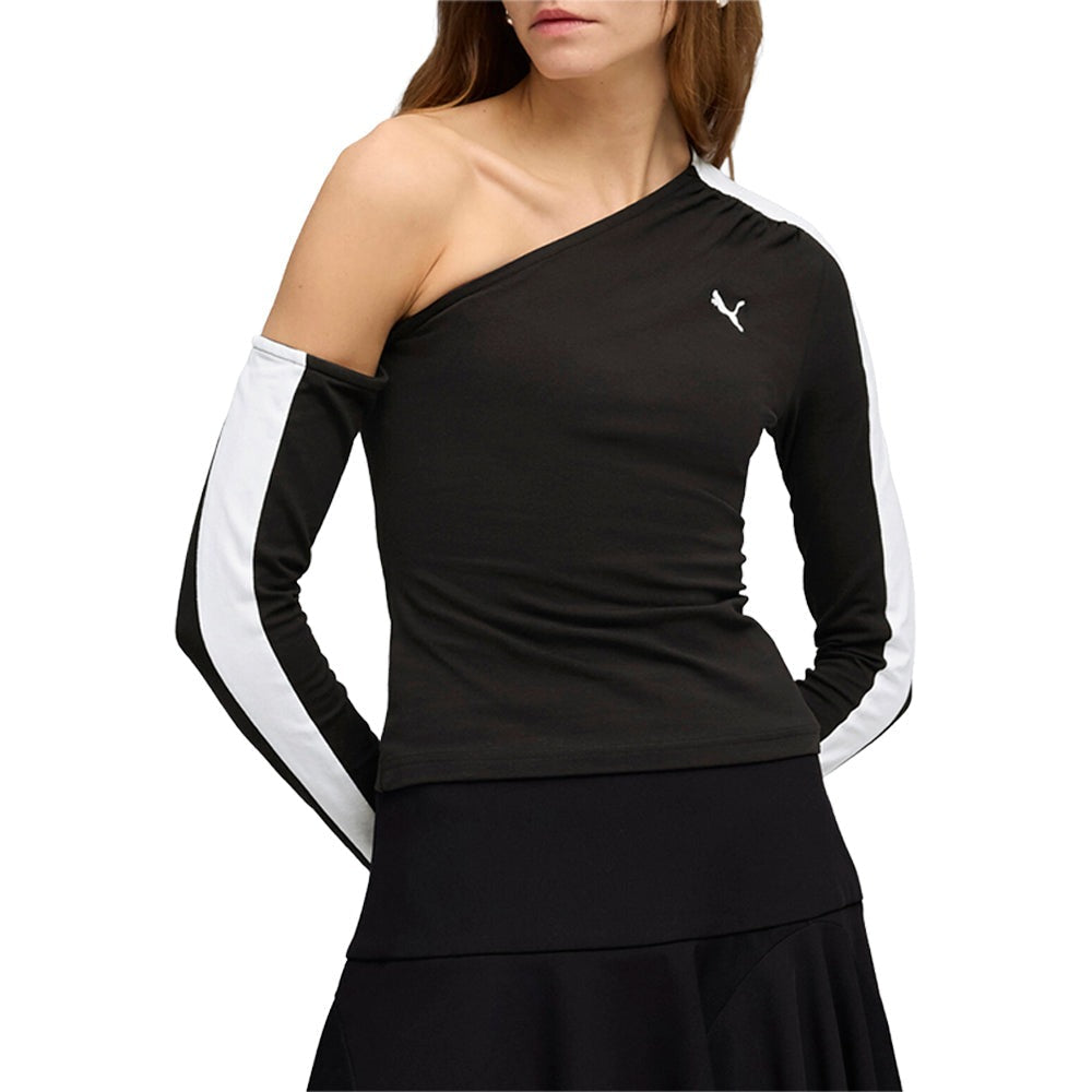 T7 Asymmetric Long Sleeve Pullover Shirt