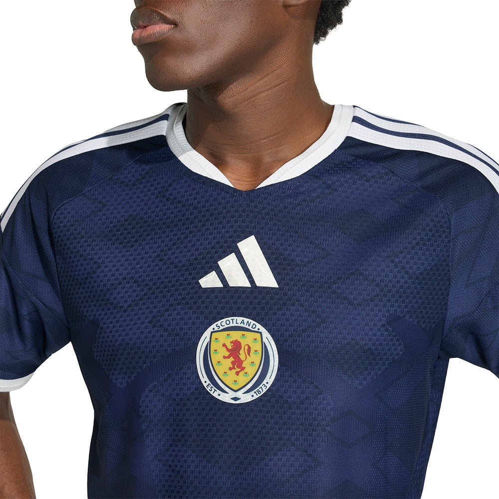 Scotland 26 Home Authentic Jersey