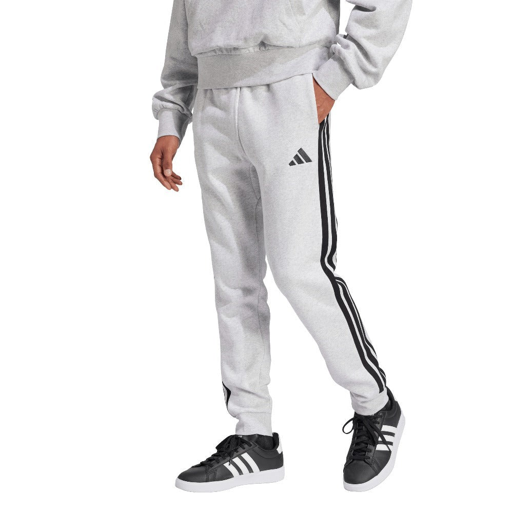 Essentials 3-Stripes Fleece Joggers