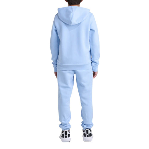 2-Piece Long Sleeve Pullover Hoodie and Joggers Essential Small Logo Fleece Set (Youth)