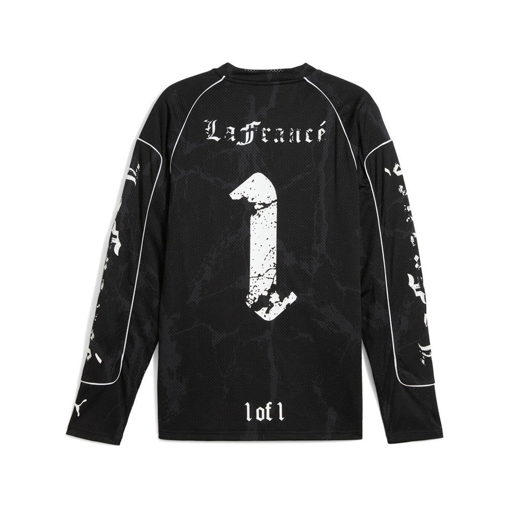 PUMA X LAFRANCE Hoops Written In Chrome Crew Neck Long Sleeve Pullover Shirt