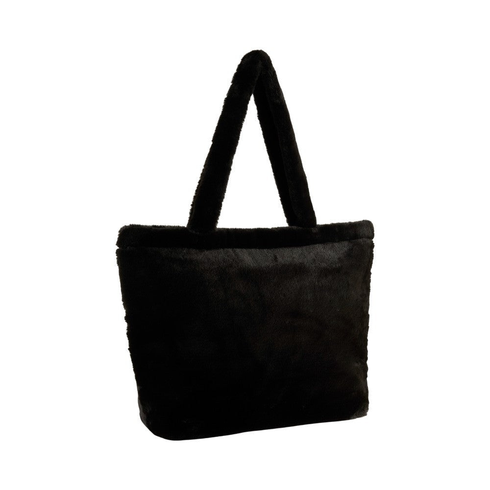 Up Faux Fur Tote Bag
