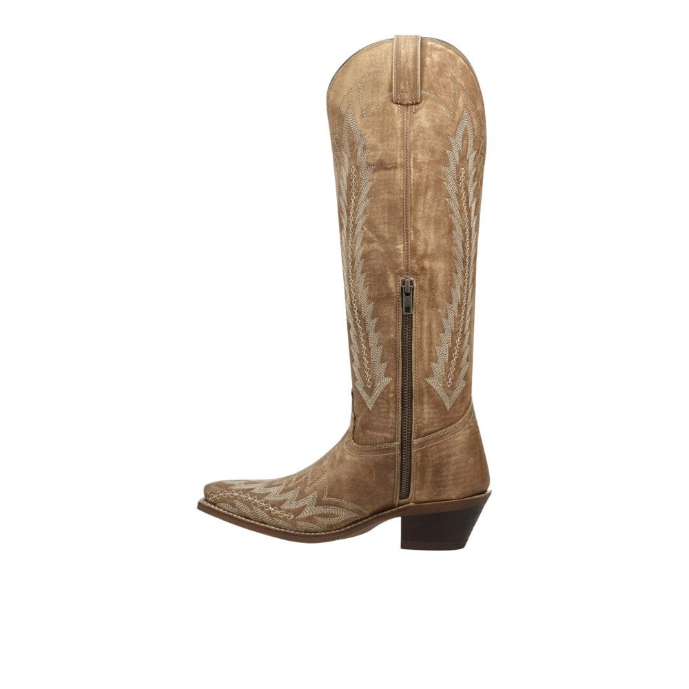 Roxelle Wide Calf Snip Toe Cowboy Boots