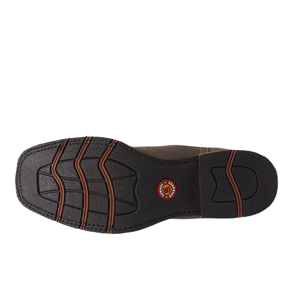 Trailblazer Square Toe Pull On Cowboy Boots