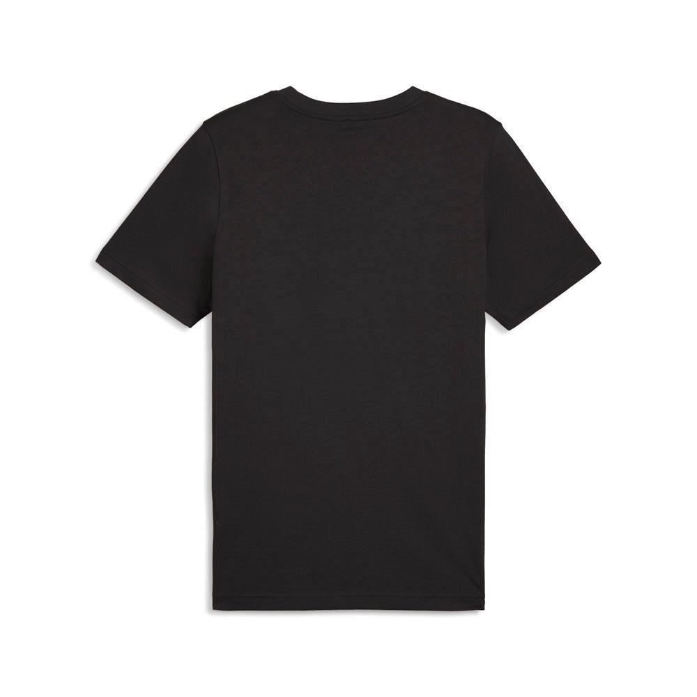 Graphics Cat Logo Crew Neck Short Sleeve T-Shirt