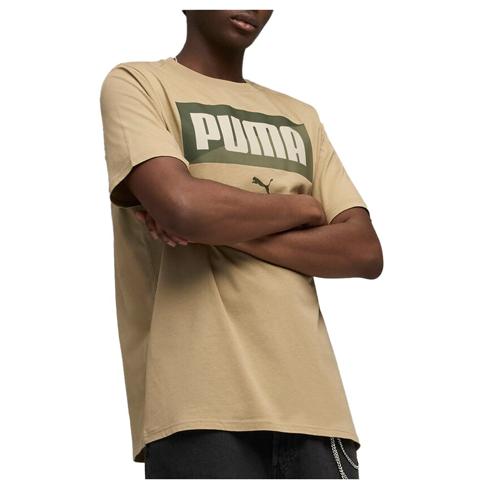 Split Box Crew Neck Short Sleeve T-Shirt