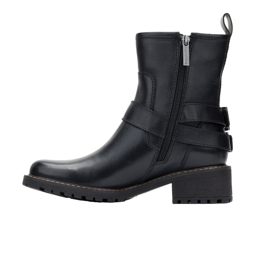 Maren Harness Round Toe Zippered Boots