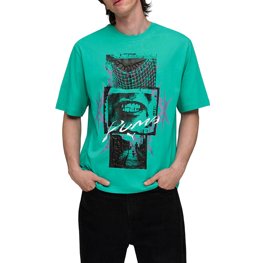 Pumatech-X Graphic Boxy Crew Neck Short Sleeve T-Shirt