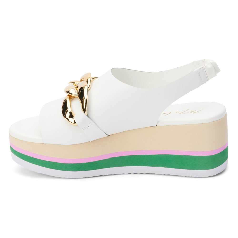 Natalia Sling Back Platform Sandals