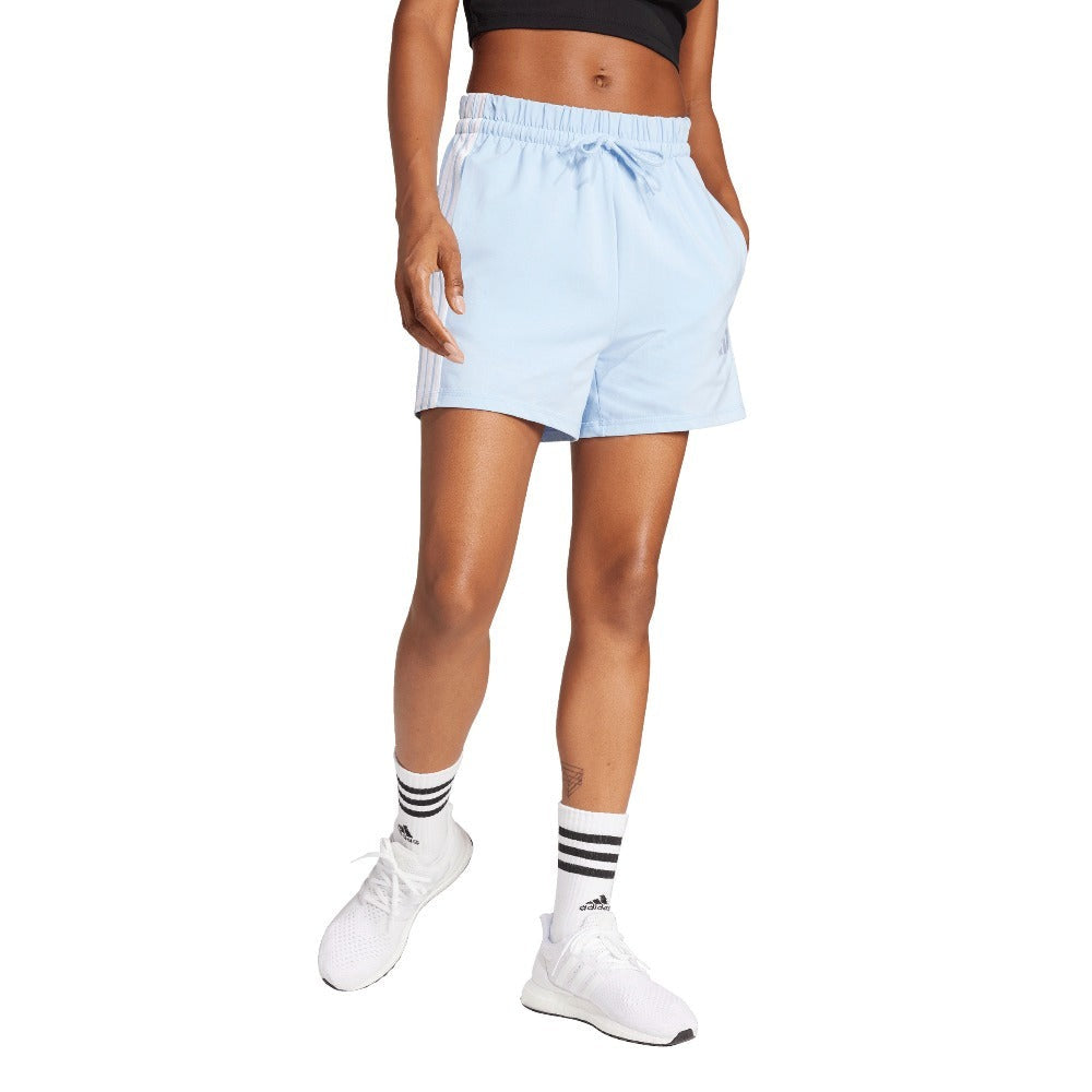 Essentials 3-Stripes Cotton Shorts