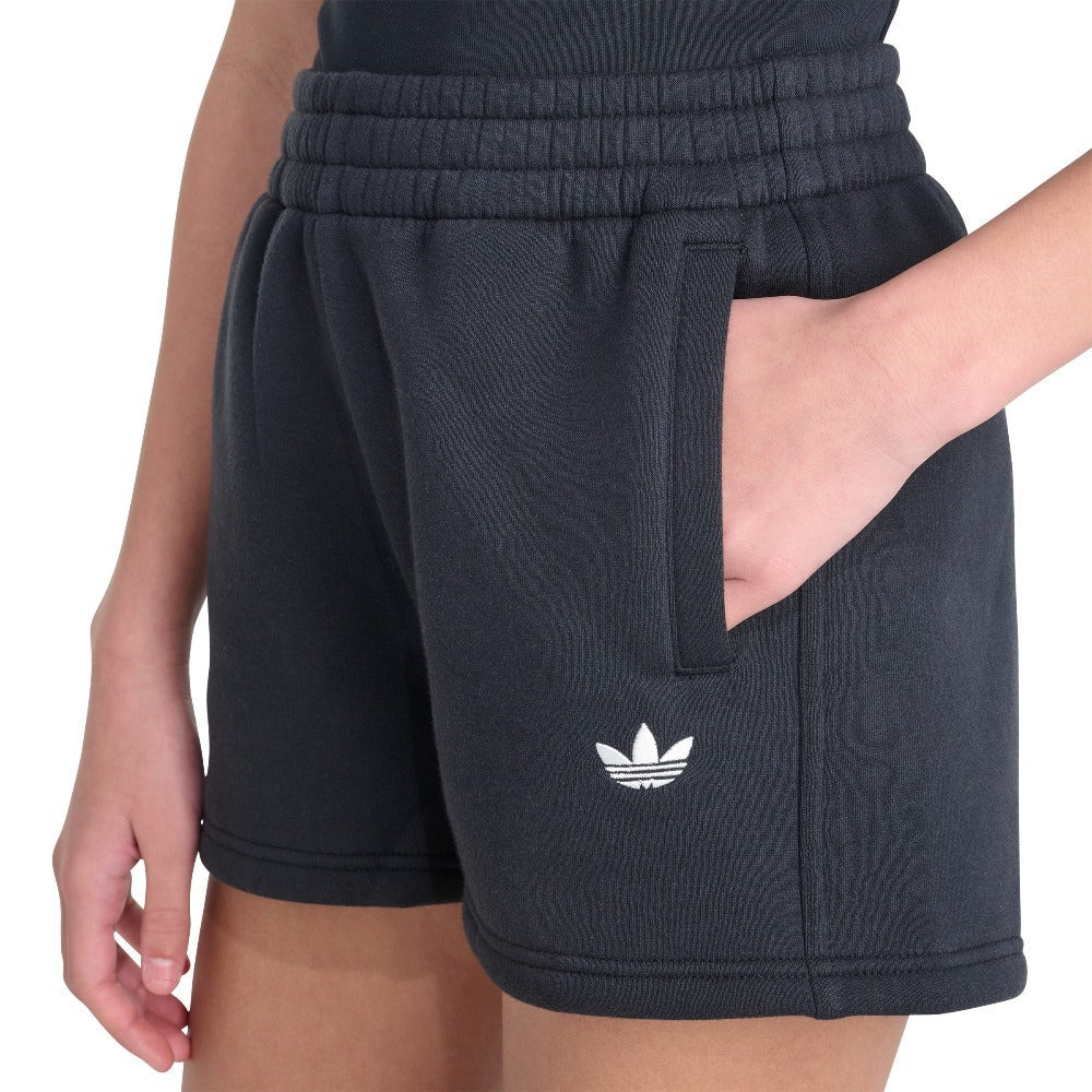 Essentials 3-Stripes Girls Shorts