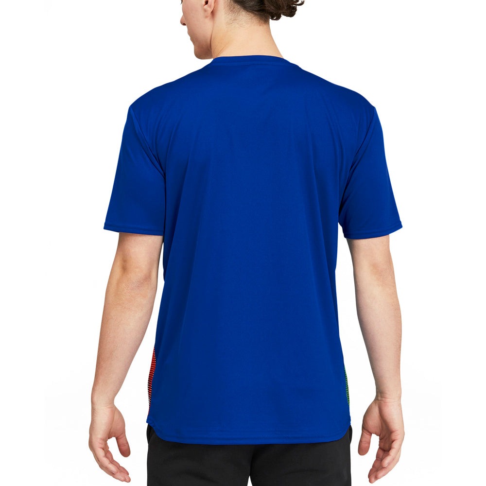 Country Emblem Crew Neck Short Sleeve Athletic T-Shirt